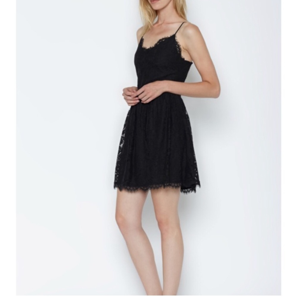 Joie Hudette B Black Lace Dress
